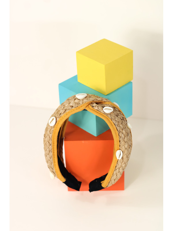 Tiara Búzios Amarela  Tiara Búzios Amarela