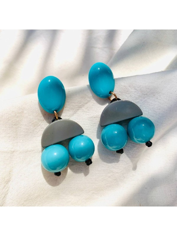 Brinco Roli Turquesa Brinco Roli Turquesa