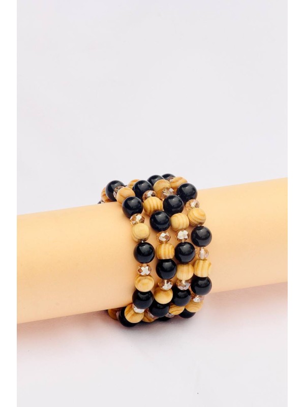 Pulseira Eva Preto Pulseira Eva Preto