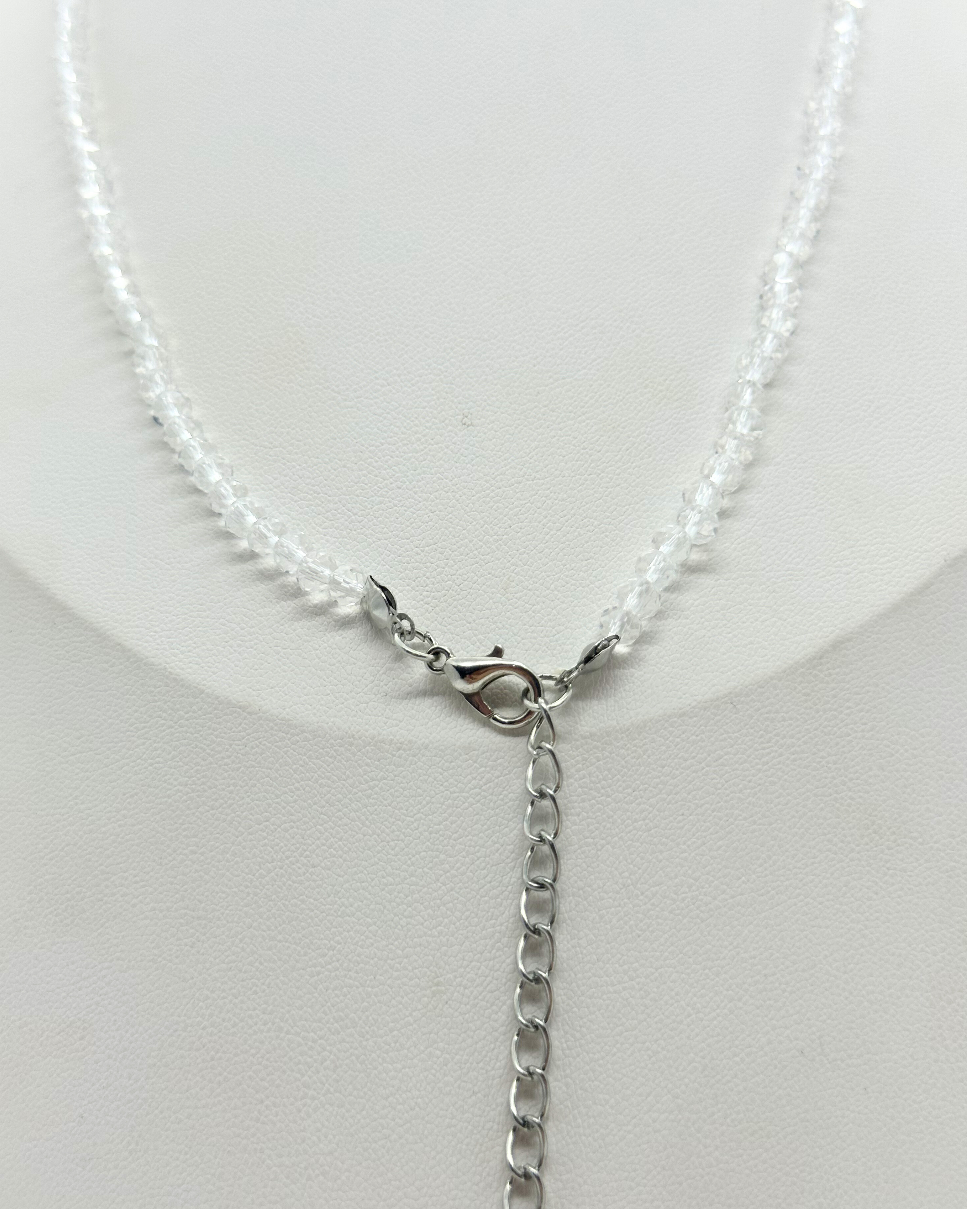 Colar Cristal Branco