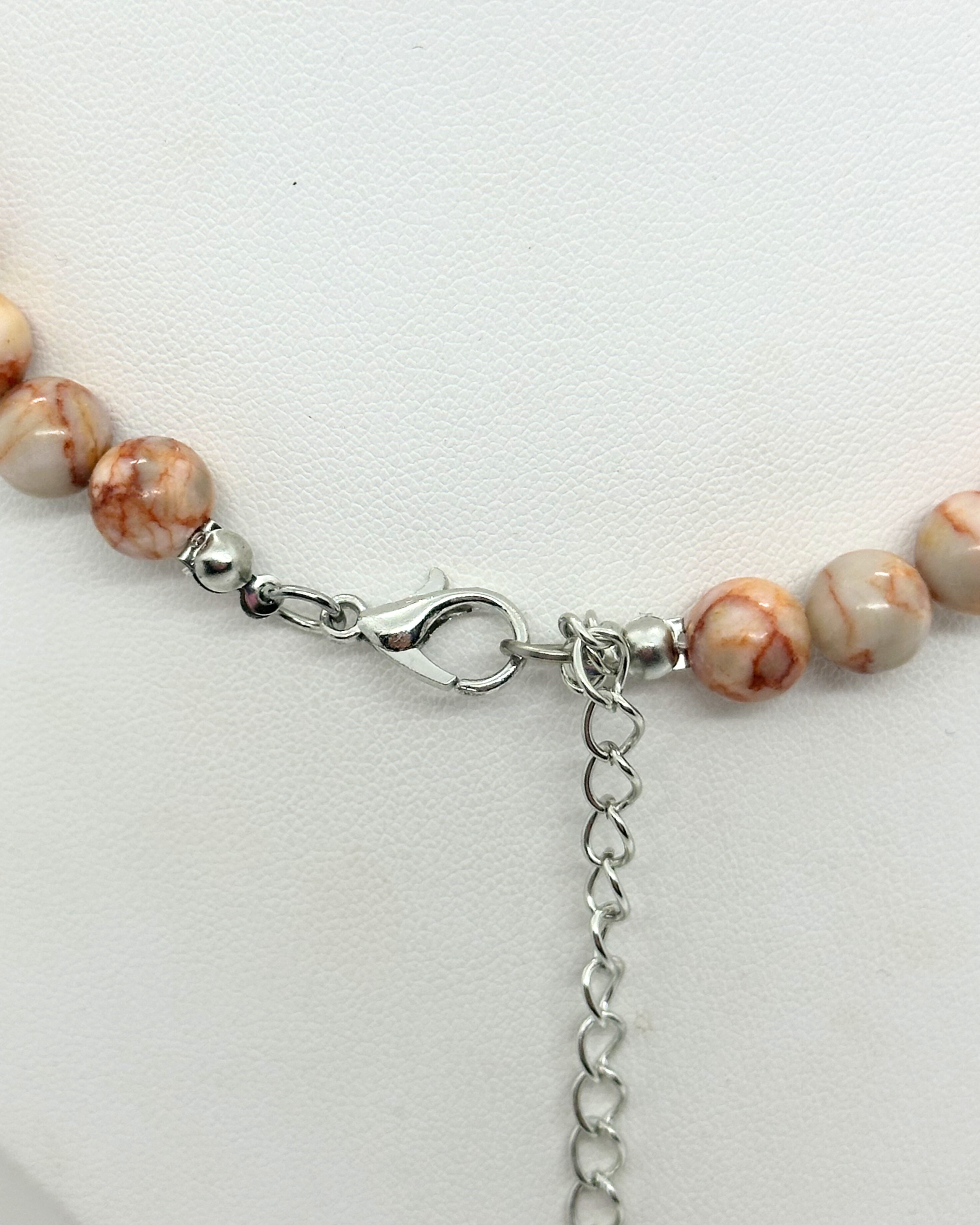 Choker Jaspe Vermelha