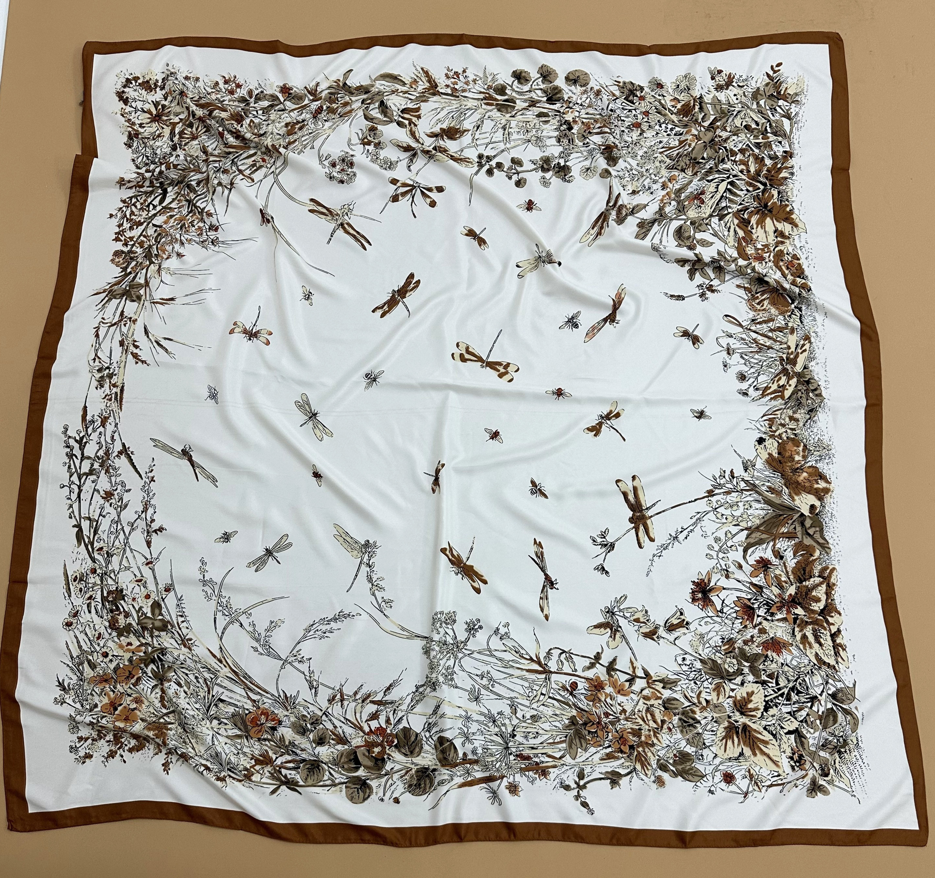 Lenço Libélula Caramelo