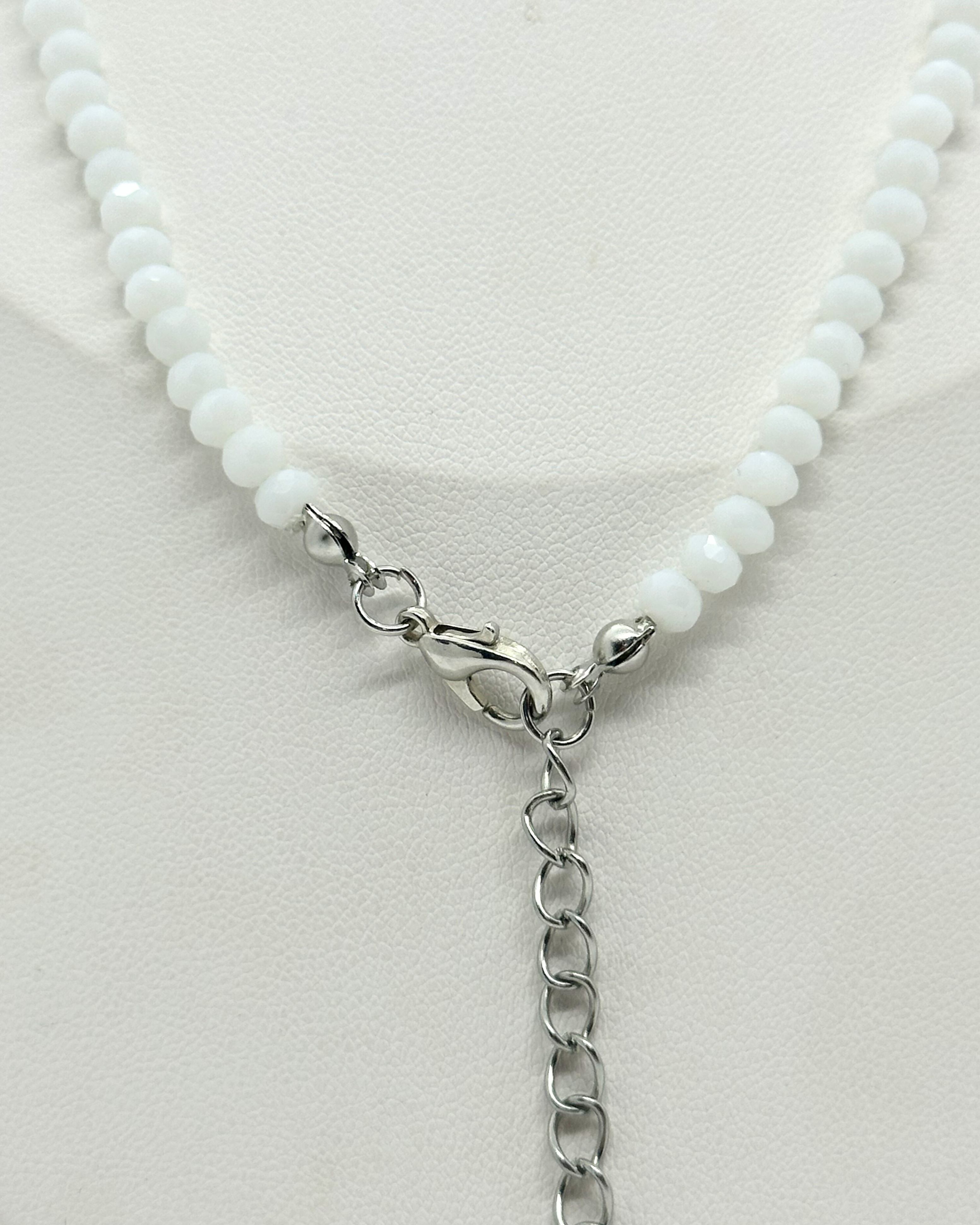 Colar Cristal Branco