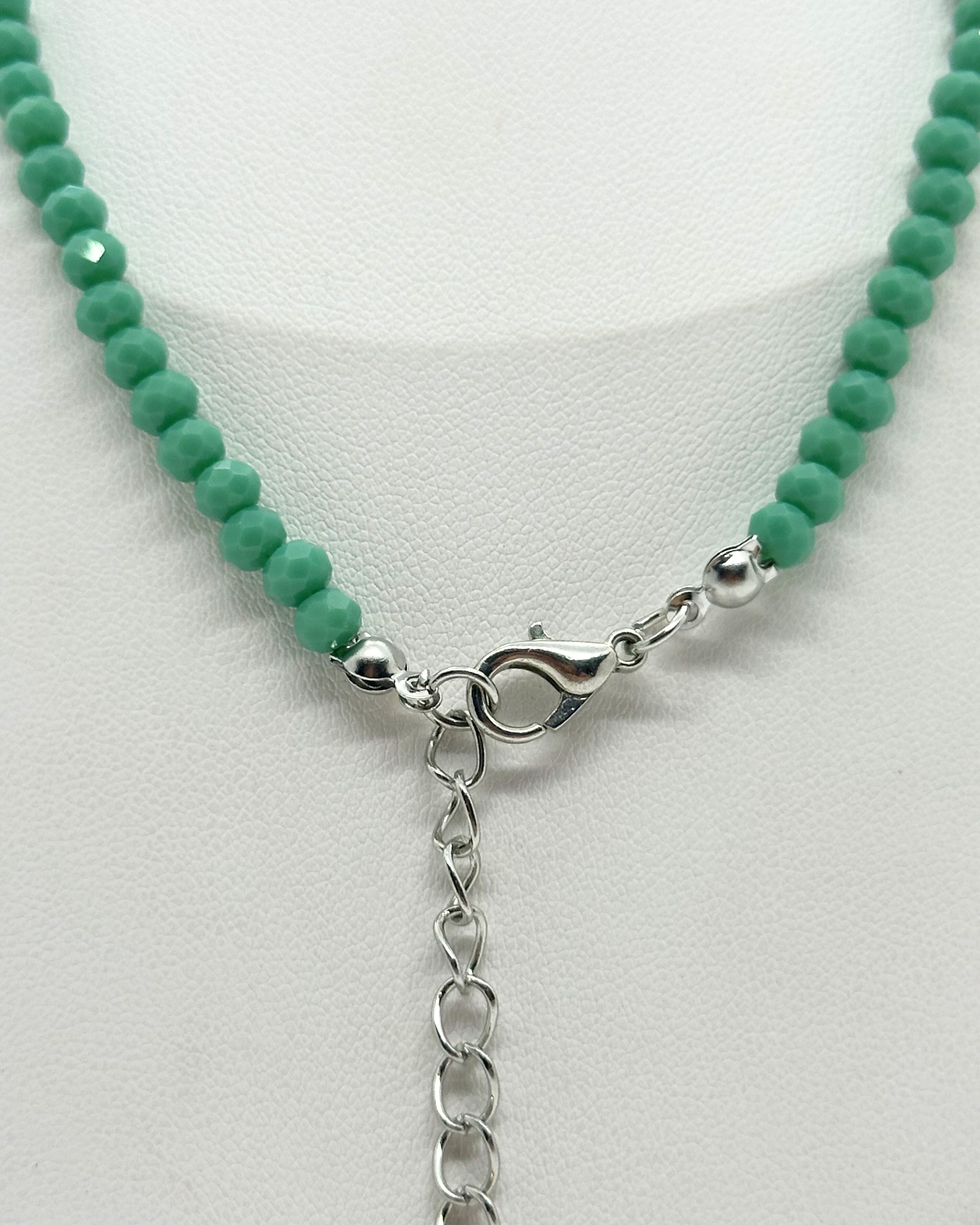 Colar Cristal Turquesa