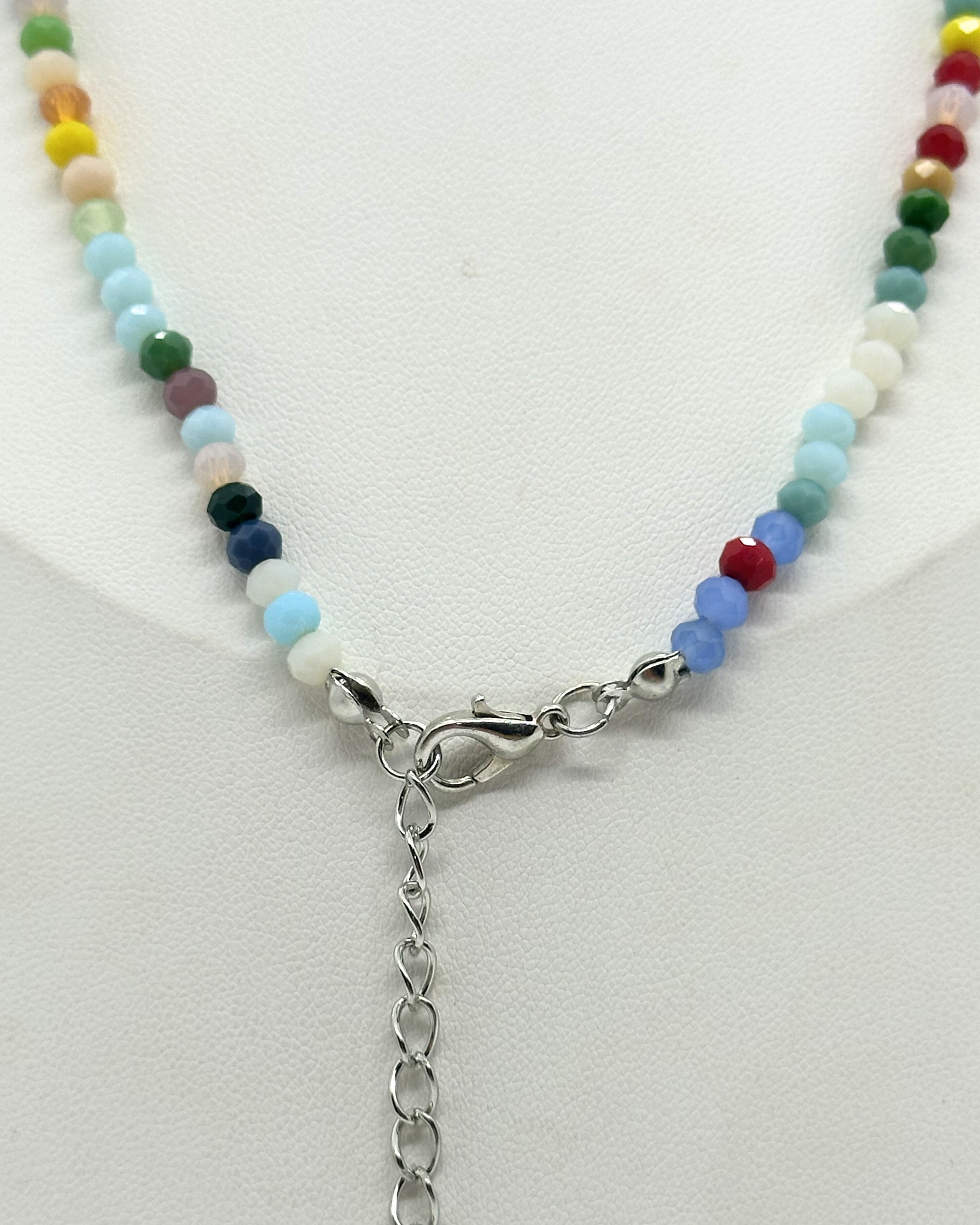 Colar Cristal Colorido