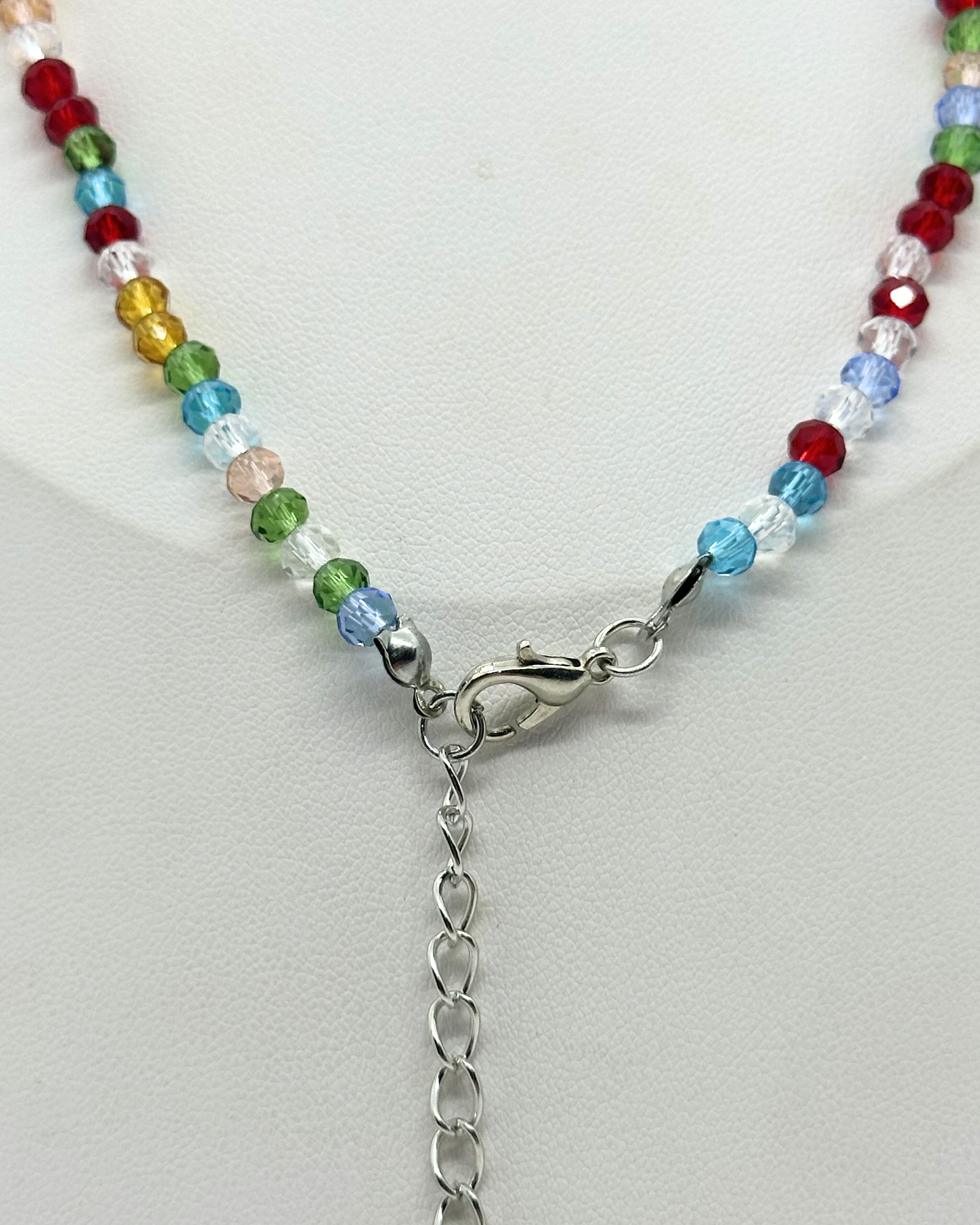 Colar Cristal Colorido