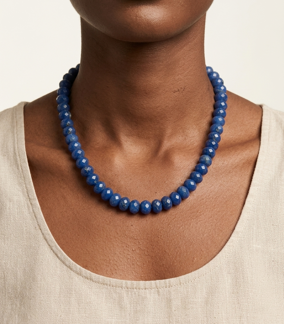 Choker Ágata Azul