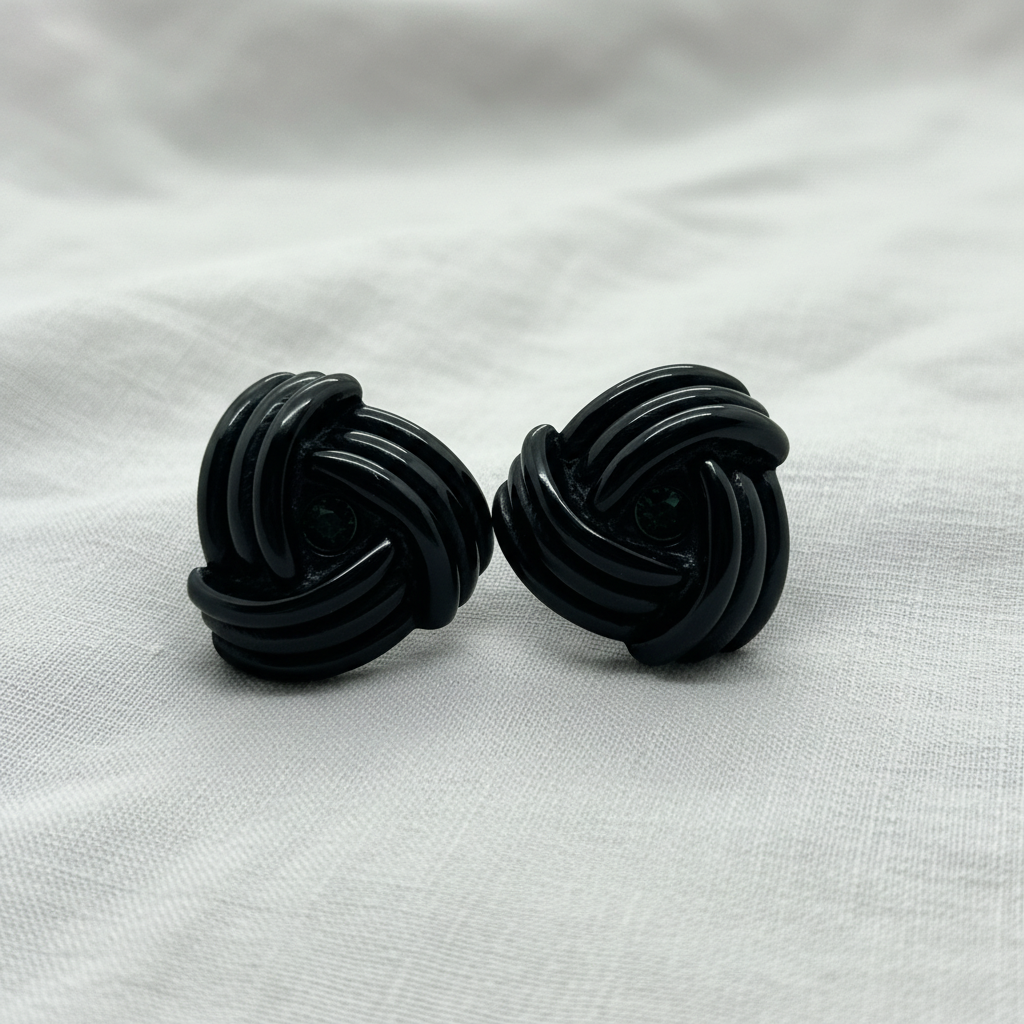 Brinco Elo Preto