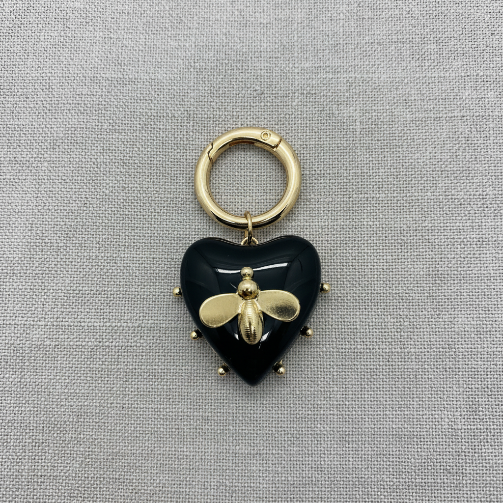 Pingente Abelhinha Preto