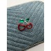 Broche Cereja Vazado