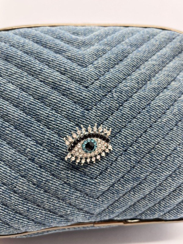 Broche Olho Grego Strass