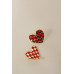 Brinco Love Vermelho 