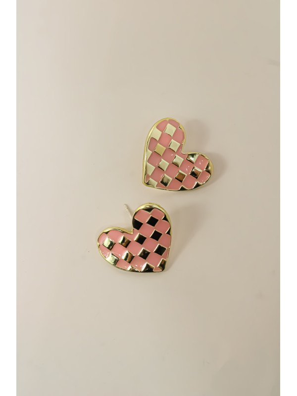 Brinco Love Rosa
