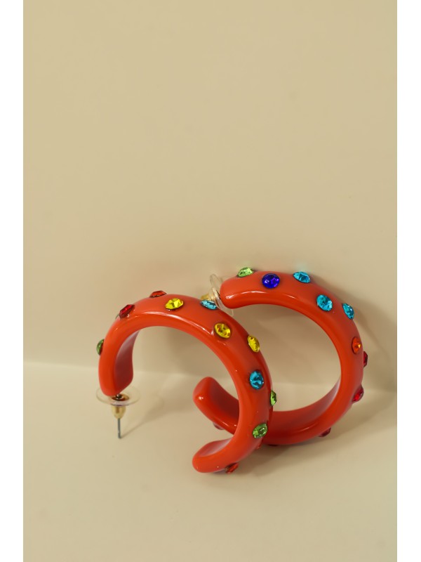 Brinco Nina Laranja
