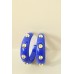 Brinco Nanda Azul Royal
