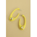 Brinco Joyce Amarelo 