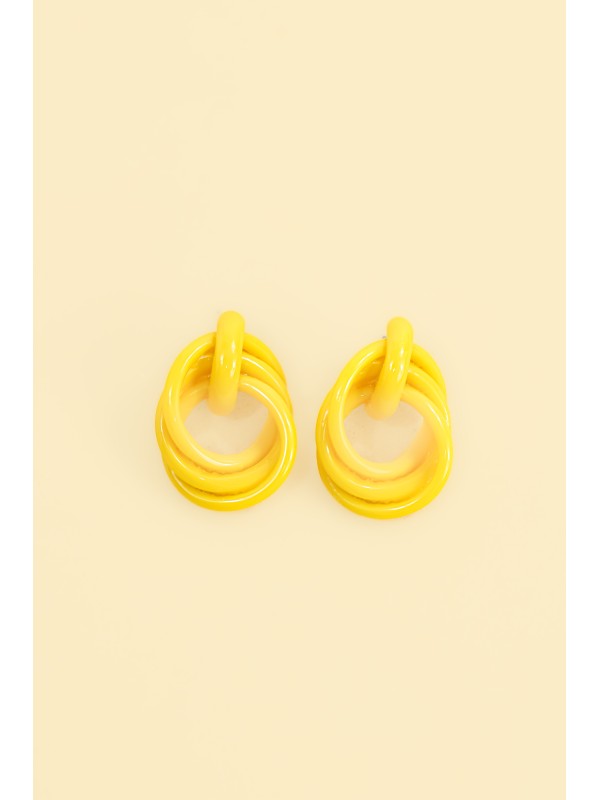 Brinco Luana Amarelo