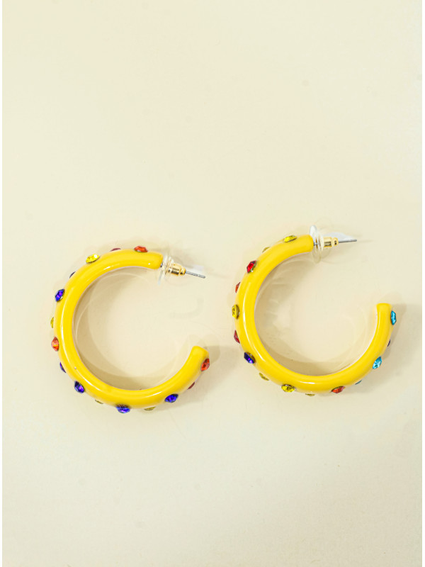 Brinco Nina Amarelo 