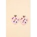 Brinco Melinda Rosa 
