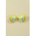 Brinco Claudia Amarelo