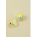 Brinco Claudia Amarelo