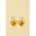 Brinco Izis Amarelo 